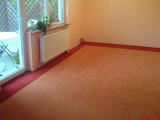 Teppich mit Intarsie - Teppichboden